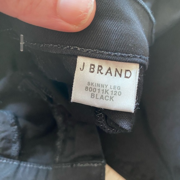 J Brand Stretch Mid Rise Skinny Leg Jeans EUC Size 24 - Picture 4 of 12